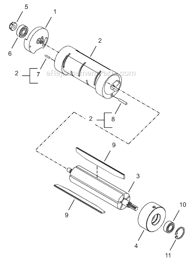Page C Diagram and Parts List for 34NRS68H37-1  Cleco Ratchet