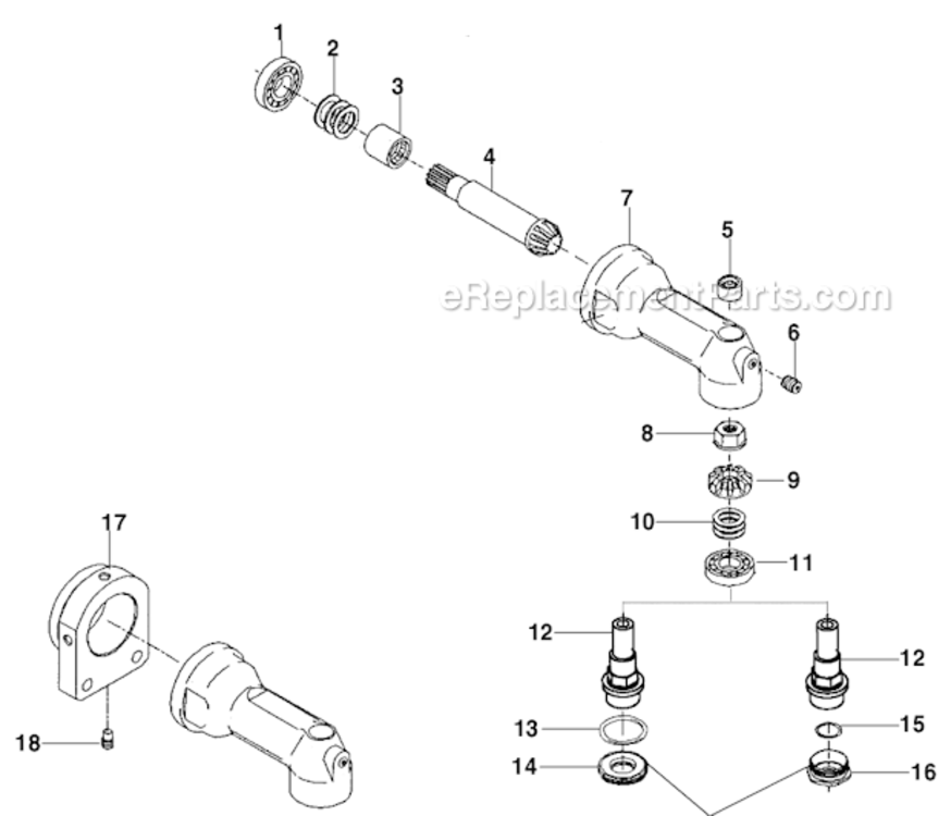Page A Diagram and Parts List for 34RAA28F1MG00  Cleco Ratchet