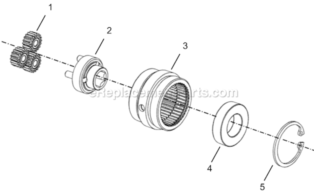 Page C Diagram and Parts List for 34RAS11AL3  Cleco Ratchet