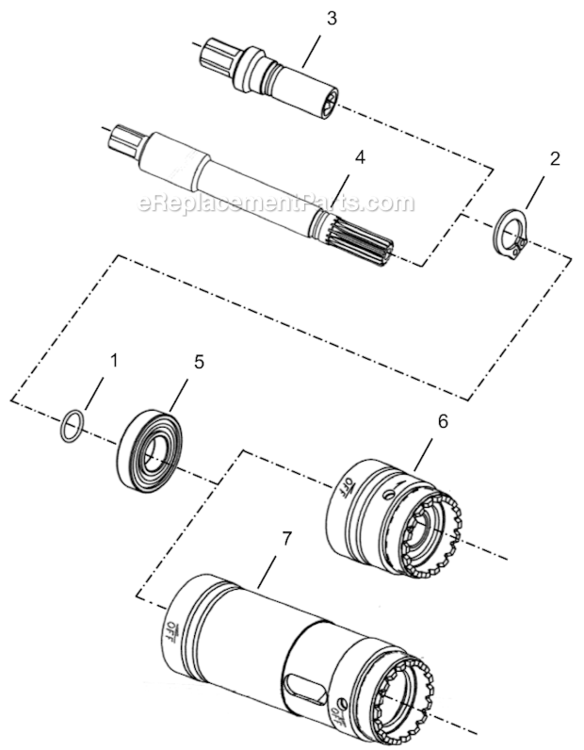 Page D Diagram and Parts List for 34RAS11AL3  Cleco Ratchet