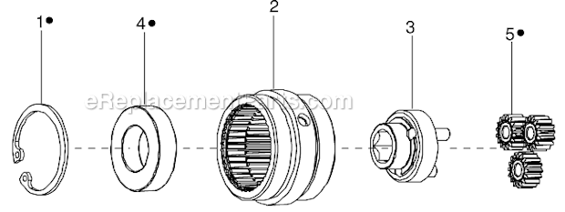Page D Diagram and Parts List for 34RAS73H3MJT30  Cleco Ratchet