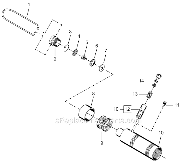 Page A Diagram and Parts List for 35RSA-20Q  Cleco Electric Drill