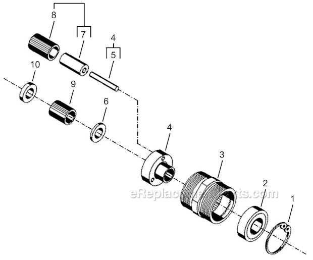 Page C Diagram and Parts List for 35RSA-5-3  Cleco Electric Drill