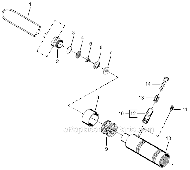 Page A Diagram and Parts List for 35RSA-5Q  Cleco Electric Drill