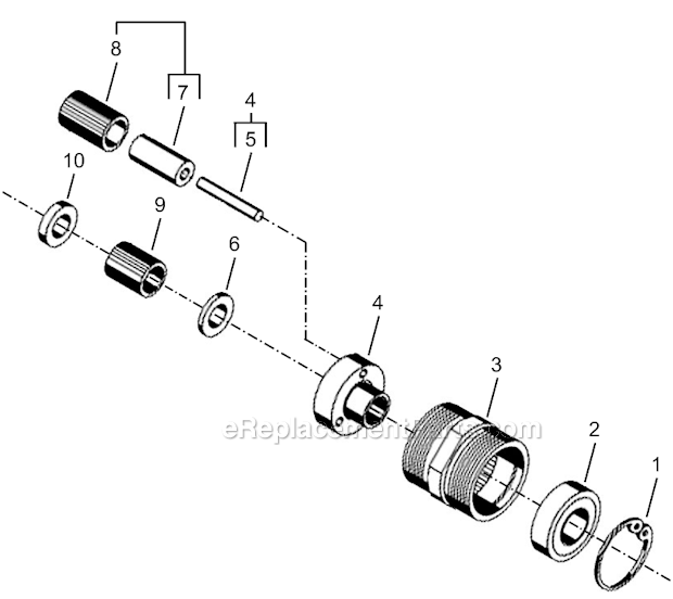 Page C Diagram and Parts List for 35RSAPT-20Q  Cleco Electric Drill