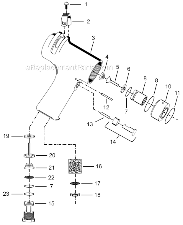 Page A Diagram and Parts List for 35RSAPT-5Q  Cleco Electric Drill