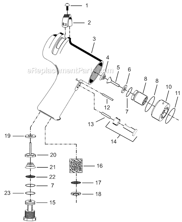Page A Diagram and Parts List for 35RSATP-10Q  Cleco Electric Drill