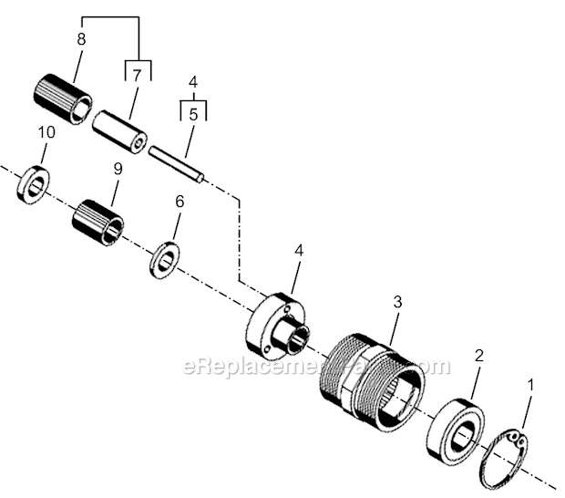 Page C Diagram and Parts List for 35RSATP-20Q  Cleco Electric Drill
