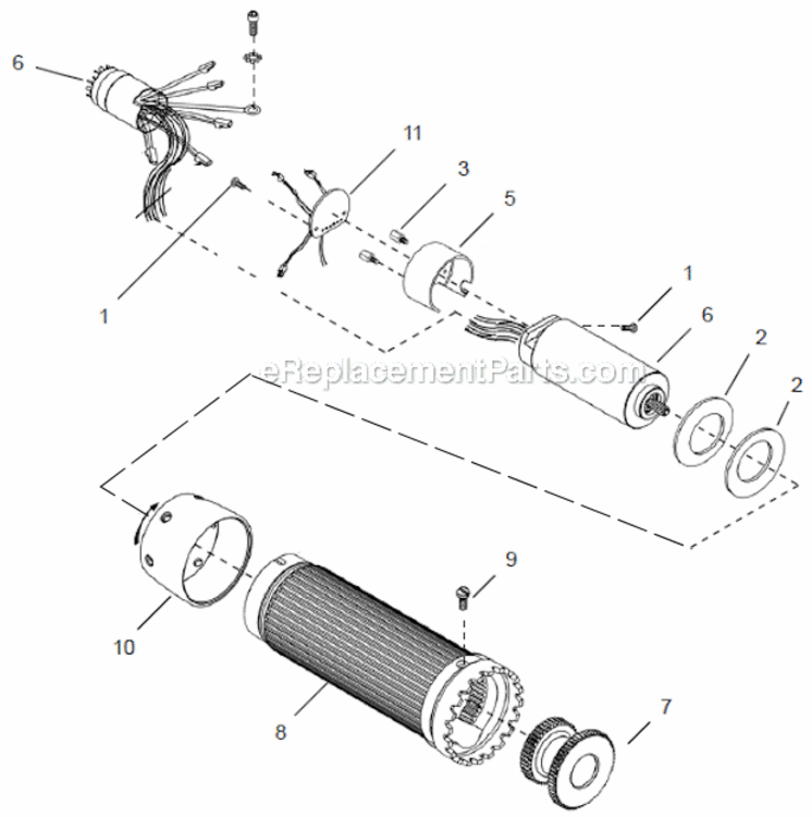 Page B Diagram and Parts List for 48CAE230S461  Cleco Ratchet