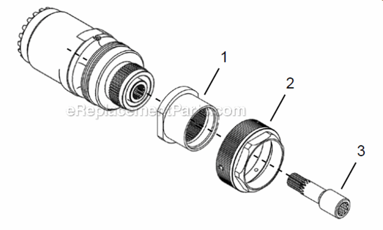 Page D Diagram and Parts List for 48CAE230S461  Cleco Ratchet
