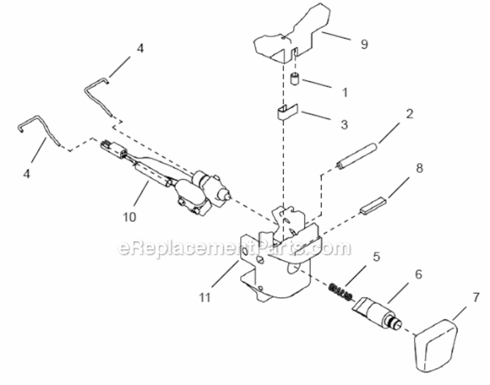 Page B Diagram and Parts List for 48EP65D4B  Cleco Ratchet