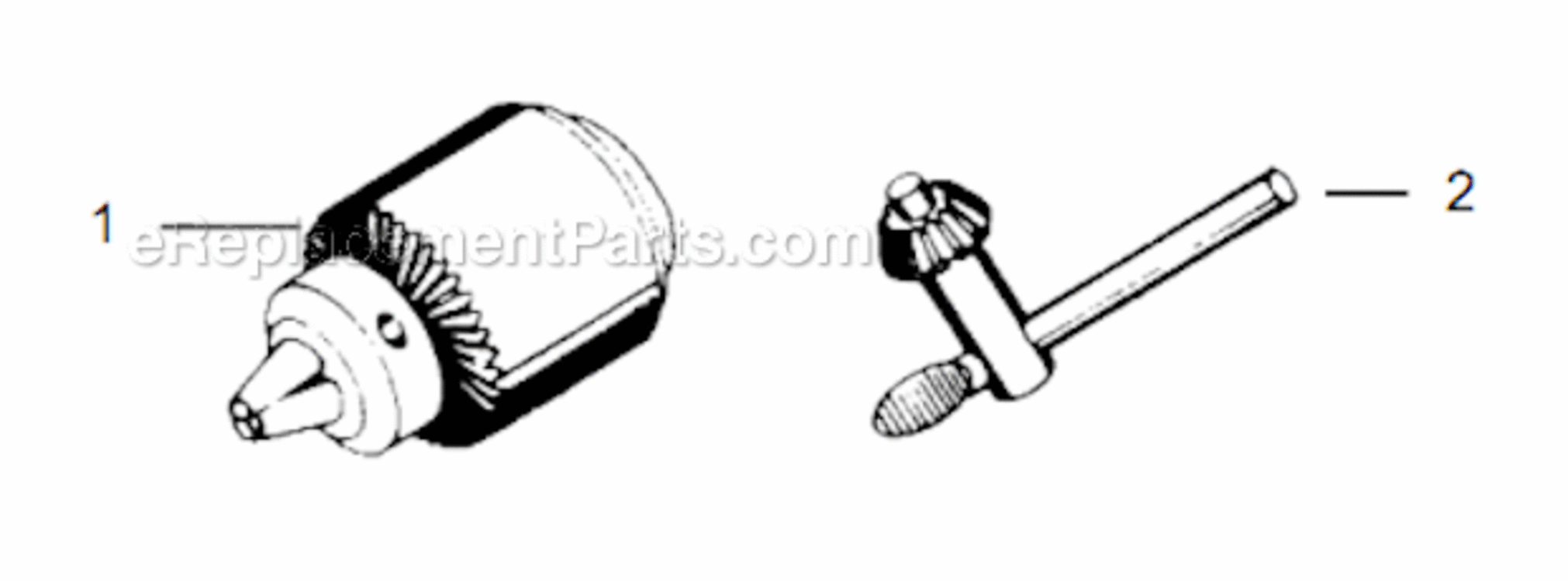 Page R Diagram and Parts List for 55NL-2T-4  Cleco Ratchet