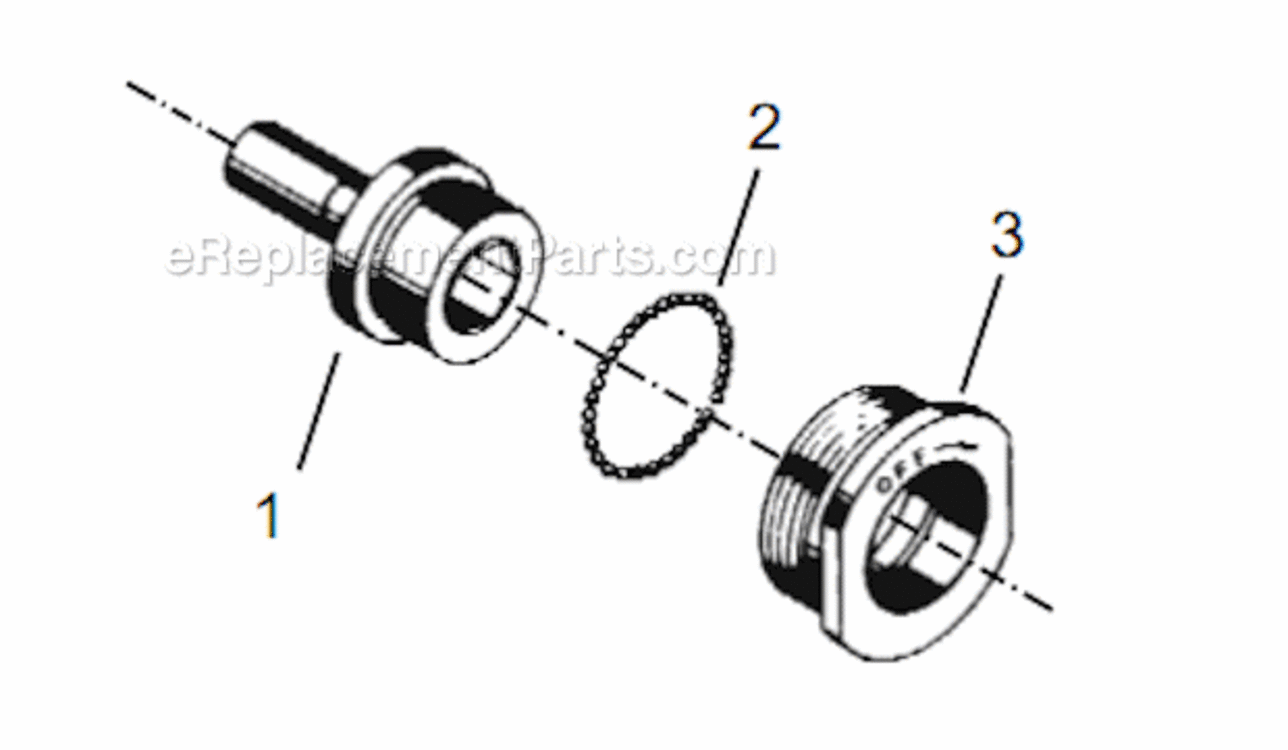 Page O Diagram and Parts List for 55NL-3T-4  Cleco Ratchet