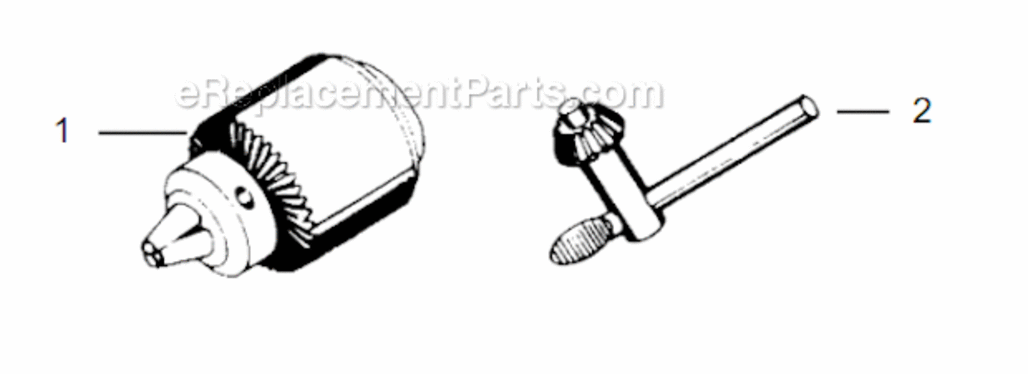 Page R Diagram and Parts List for 55RNL-2T-4  Cleco Ratchet