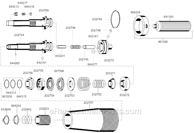 Page A Diagram and Parts List for 88RSATP-7CQ  Cleco Electric Drill