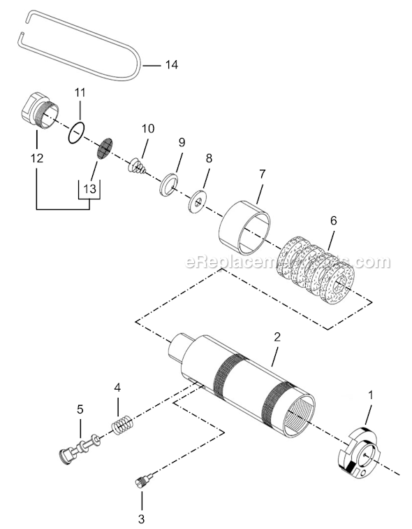 Page A Diagram and Parts List for 8RSA-30  Cleco Electric Drill