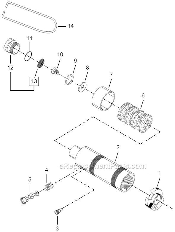 Page A Diagram and Parts List for 8SA-20BQ  Cleco Electric Drill
