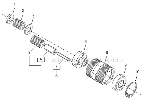 Page C Diagram and Parts List for 8SA-20BQ  Cleco Electric Drill