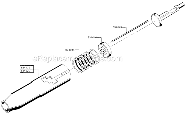 Page A Diagram and Parts List for B1-C-LT  Cleco Scaler