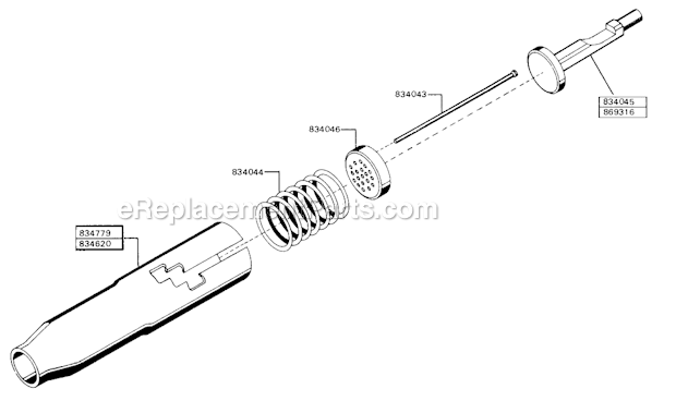 Page A Diagram and Parts List for B1-C-PT  Cleco Scaler