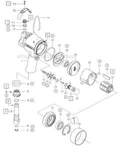 Part Location Diagram of 1110038 Cleco Push-Button