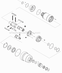Page C Diagram and Parts List for 11PTHD652  Cleco Ratchet