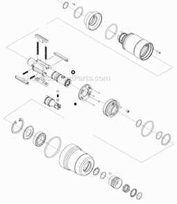 Page C Diagram and Parts List for 11PTHD65Q  Cleco Ratchet