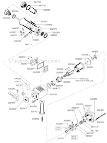 Part Location Diagram of 202020 Cleco Drive Screw