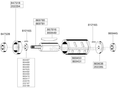 Page B Diagram and Parts List for 136GLR-115A-W3T4  Cleco Angle Grinder