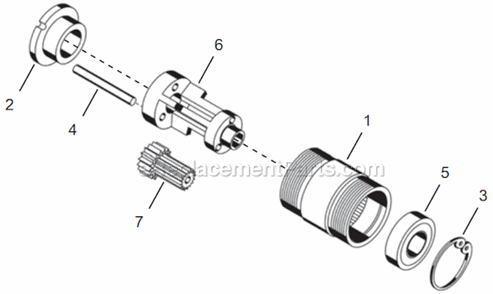 Page C Diagram and Parts List for 14PTA03Q  Cleco Electric Drill