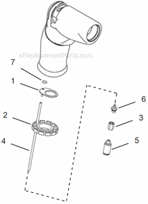 Page E Diagram and Parts List for 14PTA03Q  Cleco Electric Drill