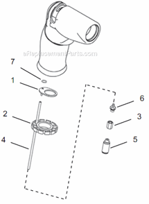 Page E Diagram and Parts List for 14PTA04Q  Cleco Electric Drill