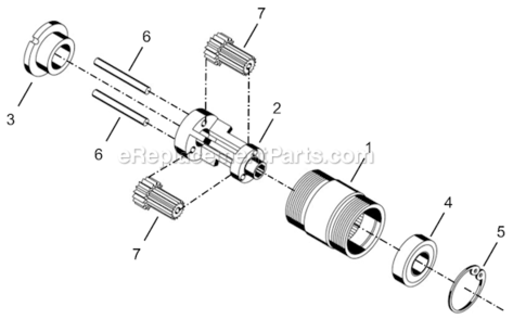 Page C Diagram and Parts List for 14RAA03AM2  Cleco Ratchet