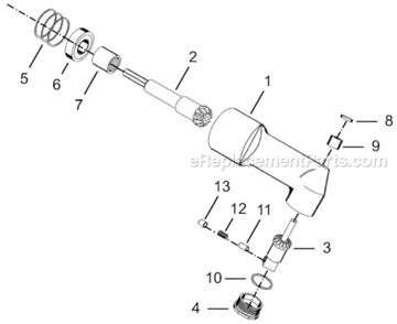 Page E Diagram and Parts List for 14RAA03AM2  Cleco Ratchet