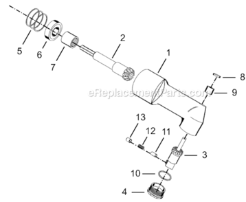 Page E Diagram and Parts List for 14RAA05AM2  Cleco Ratchet