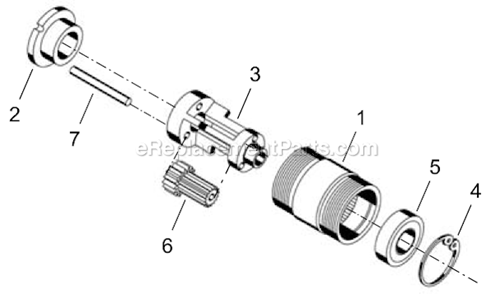 Page C Diagram and Parts List for 14SCA03Q  Cleco Electric Drill