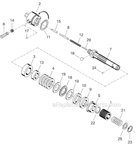 Page D Diagram and Parts List for 14SCA04Q  Cleco Electric Drill