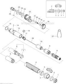 Page A Diagram and Parts List for 14SPA02Q  Cleco Electric Drill