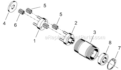 Page C Diagram and Parts List for 14SPA04Q  Cleco Electric Drill