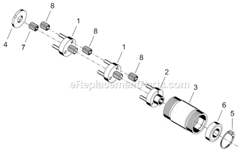 Page C Diagram and Parts List for 14SPA06Q  Cleco Electric Drill