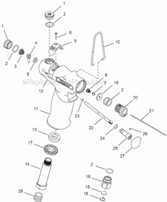 Page A Diagram and Parts List for 14TCA02Q  Cleco Electric Drill
