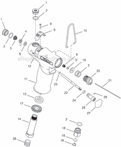 Page A Diagram and Parts List for 14TCA03Q  Cleco Electric Drill