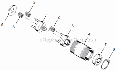 Page C Diagram and Parts List for 14TCA04Q  Cleco Electric Drill