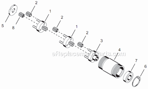 Page C Diagram and Parts List for 14TCA06Q  Cleco Electric Drill