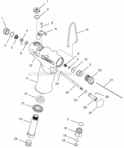 Page A Diagram and Parts List for 14TTA02Q  Cleco Electric Drill