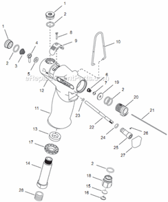 Page A Diagram and Parts List for 14TTA05Q  Cleco Electric Drill