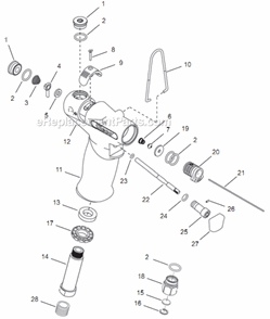 Page A Diagram and Parts List for 14TTA06Q  Cleco Electric Drill