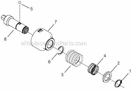 Page F Diagram and Parts List for 14TTA07Q  Cleco Electric Drill