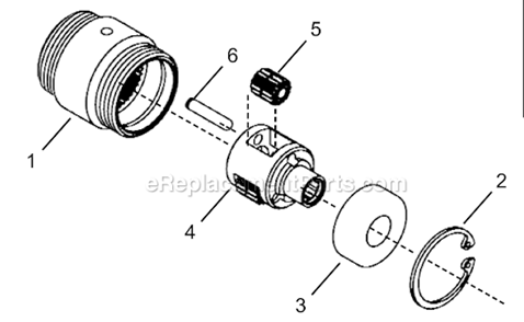 Page E Diagram and Parts List for 14TTA10Q  Cleco Electric Drill