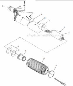 Page B Diagram and Parts List for 18CSE06QP  Cleco Ratchet